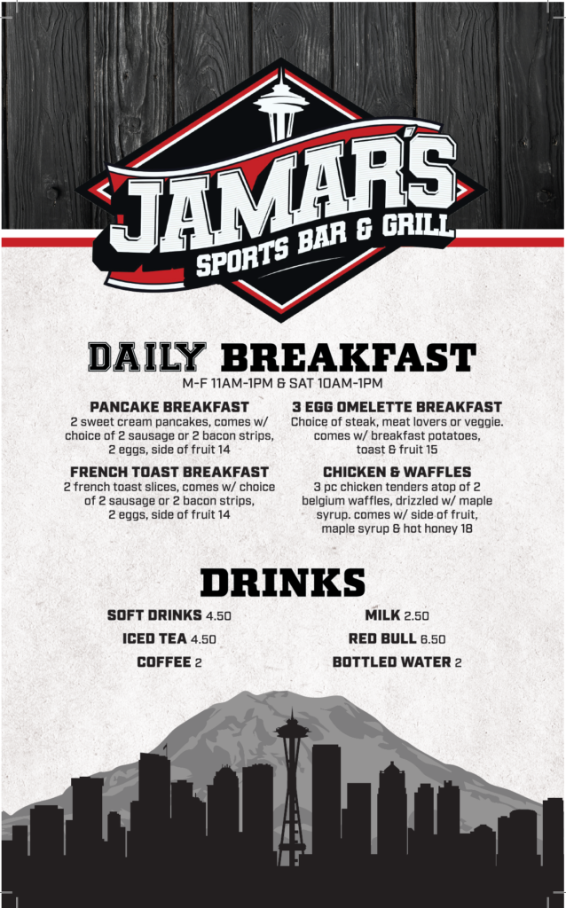 Brunch Menu 1